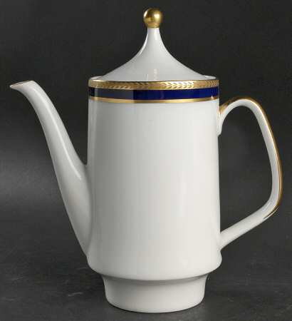 Classic Cobalt Coffee Pot & Lid