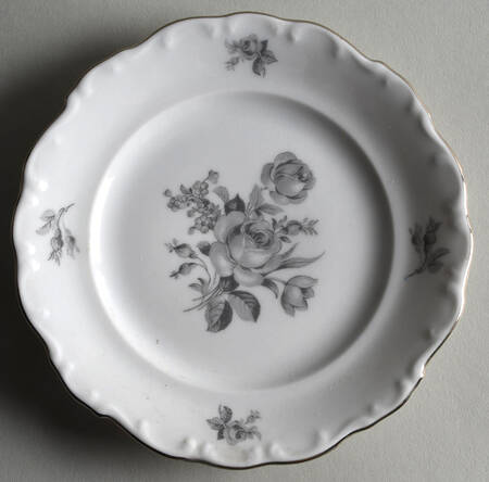 Dawn Rose Bread & Butter Plate