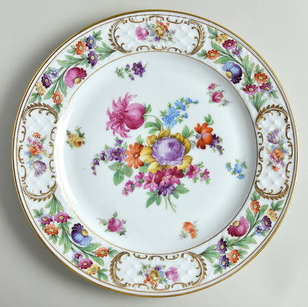 Dresdener Dresdner Art (Smooth) Dinner Plate