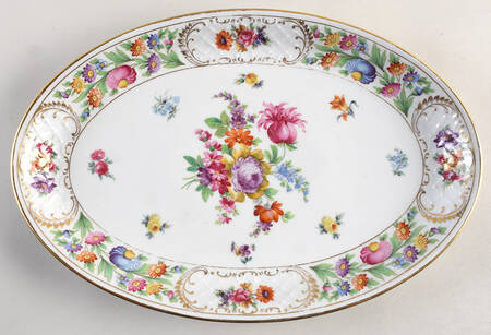 Dresdener Dresdner Art (Smooth) 14" Oval Serving Platter