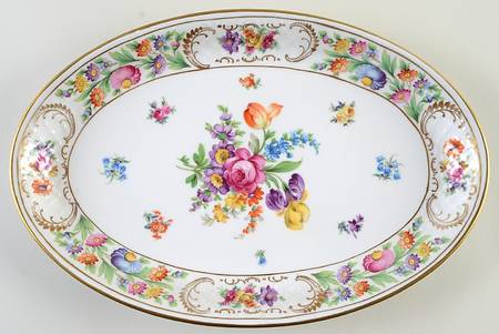 Dresdener Dresdner Art (Smooth) 14" Oval Serving Platter
