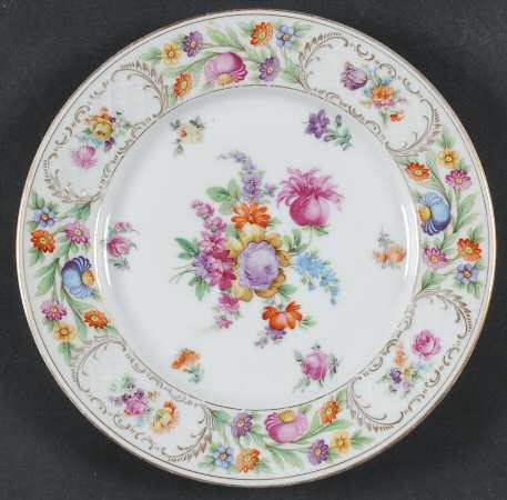 Dresdener Dresdner Art (Smooth) Luncheon Plate