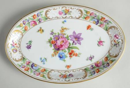 Dresdener Dresdner Art (Smooth) 12" Oval Serving Platter