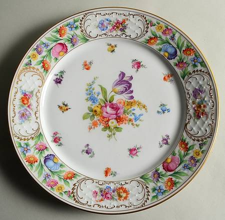Dresdener Dresdner Art (Smooth) 13" Chop Plate (Round Platter)