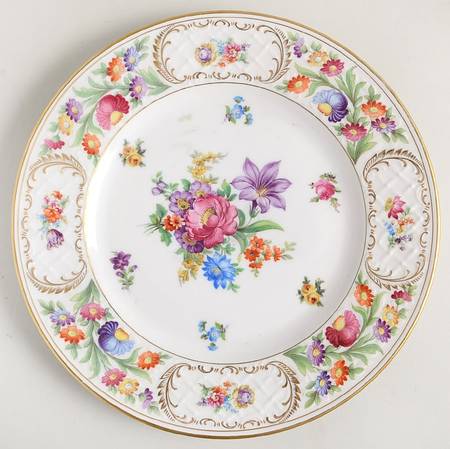 Dresdener Dresdner Art (Smooth) Large Dinner Plate