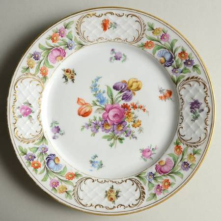 Dresdner Art (Smooth) Salad Plate by Schumann - Bavaria