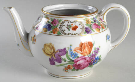 Dresdner Art (Smooth) Mini Teapot No Lid
