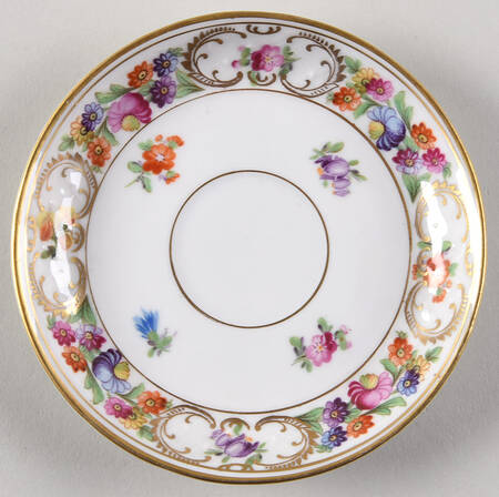 Dresdner Art (Smooth) Saucer for Flat Demitasse Cup