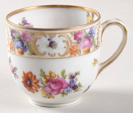 Dresdner Art (Smooth) Flat Demitasse Cup