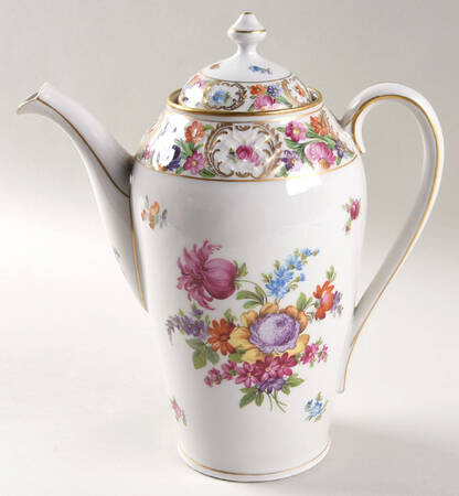 Dresdner Art (Smooth) Coffee Pot & Lid by Schumann - Bavaria