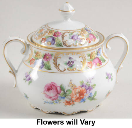 Dresdner Art (Smooth) Mini Sugar Bowl & Lid