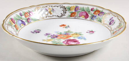 Dresdner Art (Smooth) Coupe Soup Bowl by Schumann - Bavaria