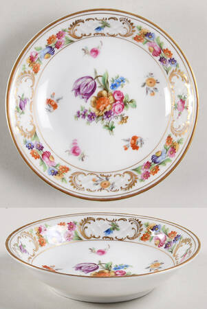 Dresdner Art (Smooth) Fruit/Dessert (Sauce) Bowl by Schumann - Bavaria