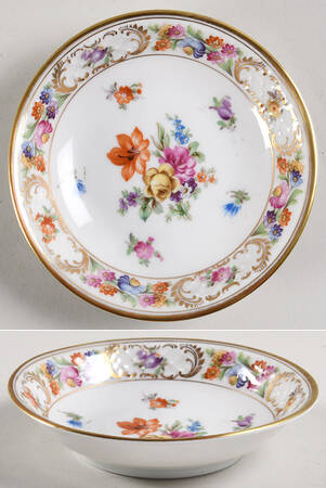 Dresdner Art (Smooth) Fruit/Dessert (Sauce) Bowl by Schumann - Bavaria