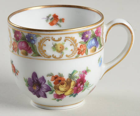 Dresdner Art (Smooth) Demitasse Cup Flat
