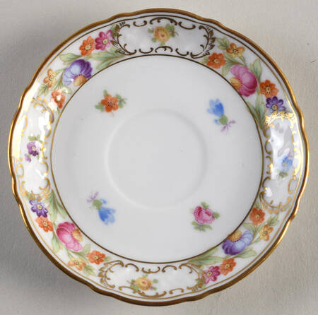Dresdner Art (Smooth) Saucer for Demitasse Cup