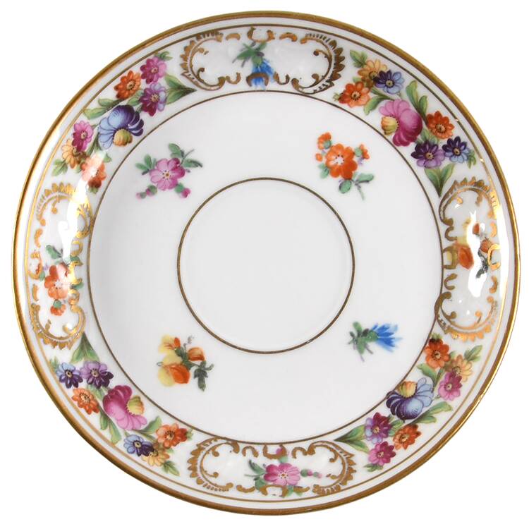 Dresdner Art (Smooth) Saucer for Flat Demitasse Cup