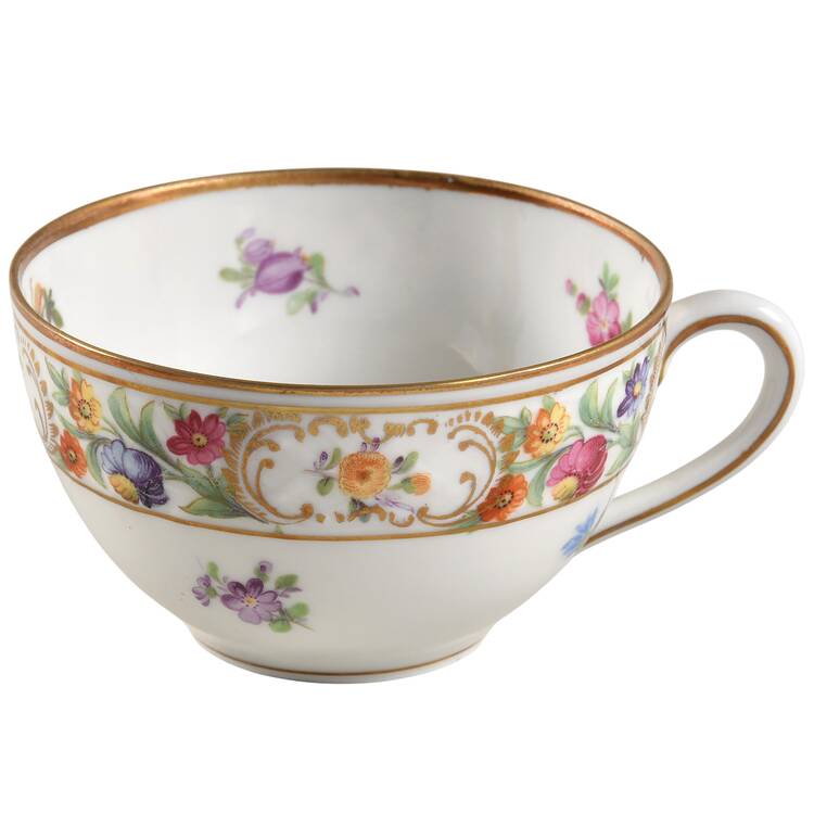 Dresdner Art (Smooth) Flat Demitasse Cup