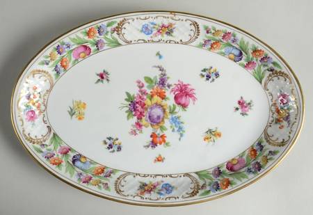 Dresdener Dresdner Art (Smooth) 16" Oval Serving Platter