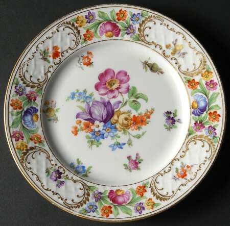 Dresdner Art (Smooth) Salad/Dessert Plate by Schumann - Bavaria
