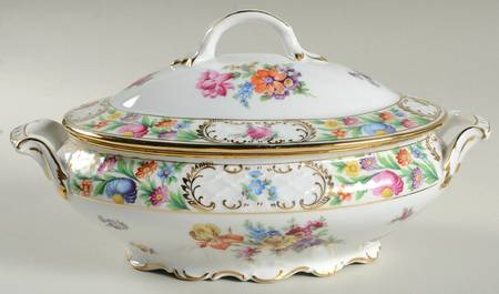 Dresdner Art (Smooth) Oval Covered Vegetable