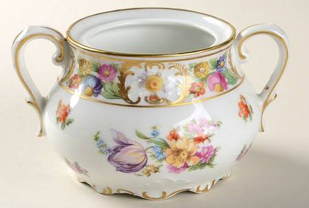 Dresdner Art (Smooth) Sugar Bowl No Lid