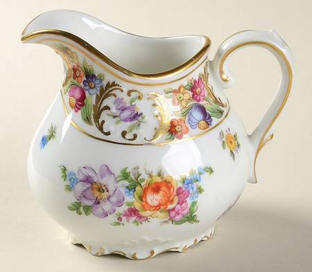 Dresdner Art (Smooth) Creamer by Schumann - Bavaria