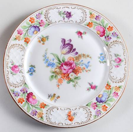 Dresdner Art (Smooth) Salad Plate