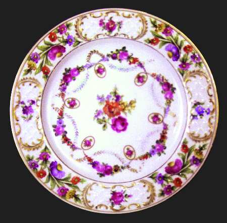 Dresdner Art Dinner Plate