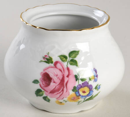 Dresden Bouquet Sugar Bowl No Lid
