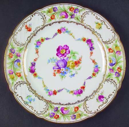 Dresden Garland Dinner Plate