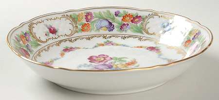 Dresden Garland Coupe Soup Bowl