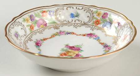 Dresden Garland Fruit/Dessert (Sauce) Bowl