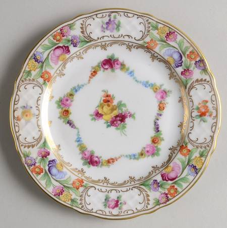 Dresden Garland Bread & Butter Plate
