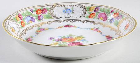 Dresden Garland Coupe Soup Bowl