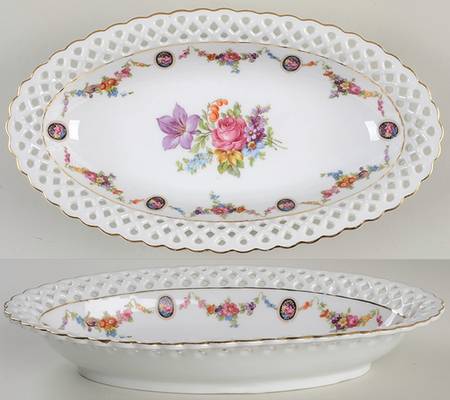 Eleanor 11" Oval Vegetable Bowl