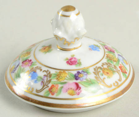 Empress Dresden Flowers Lid for Sugar Bowl