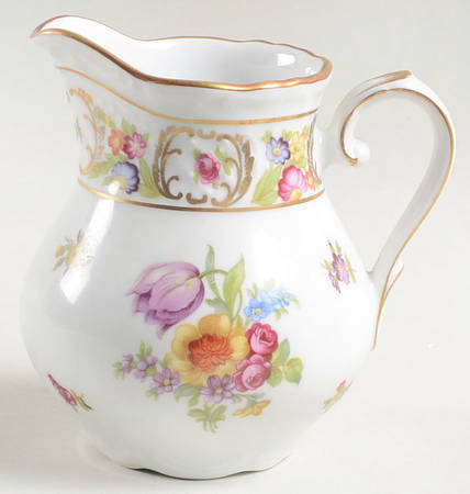 Empress Dresden Flowers Creamer