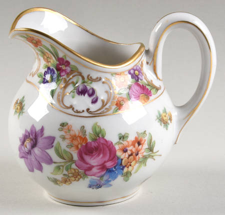Empress Dresden Flowers Creamer