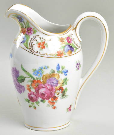 Empress Dresden Flowers 16 Oz Pitcher