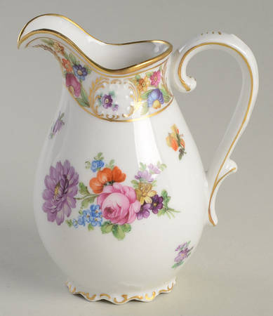 Empress Dresden Flowers Creamer