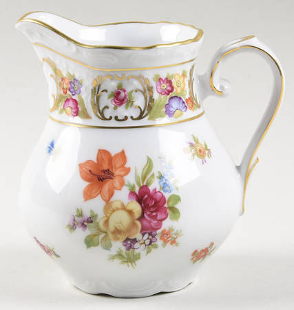 Empress Dresden Flowers Creamer