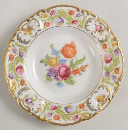 Empress Dresden Flowers Small Bread & Butter Plate