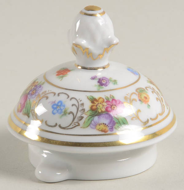 Empress Dresden Flowers Lid for Mini Coffee Pot