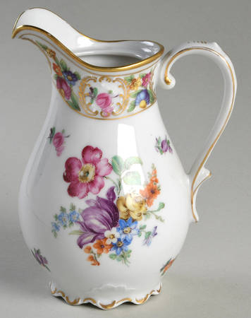 Empress Dresden Flowers Hot Water Jug No Lid