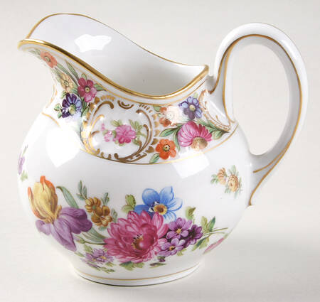 Empress Dresden Flowers Creamer