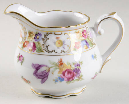 Empress Dresden Flowers Creamer