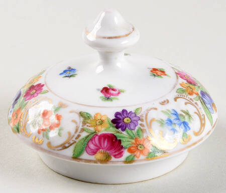Empress Dresden Flowers Lid for Teapot