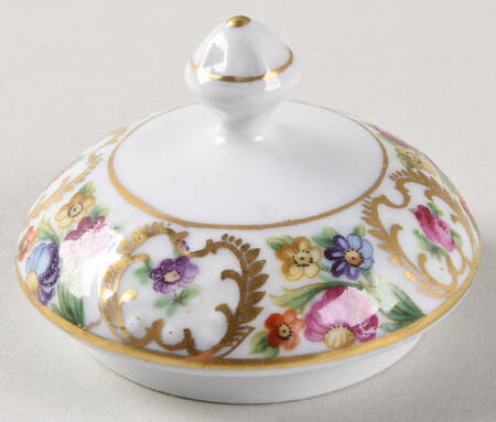 Empress Dresden Flowers Lid for Mini Sugar Bowl