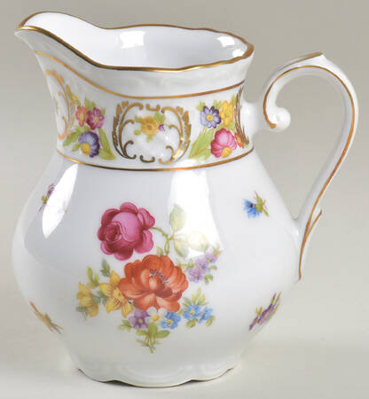 Empress Dresden Flowers Creamer